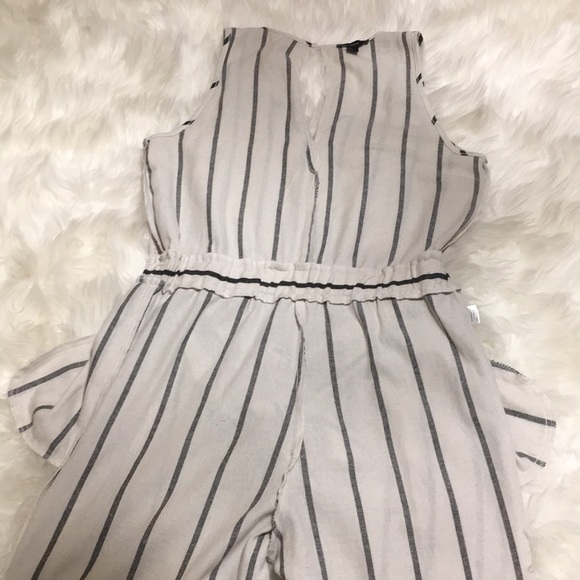 Anthropologie | Drew Black/White Stripes Jumpsuit - Picture 16 of 16
